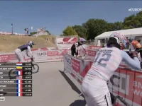 Joli tir groupé des Français au BMX