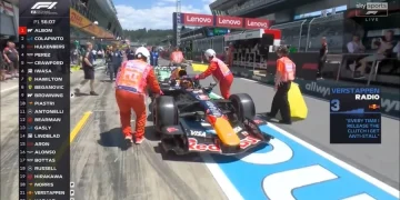 Max Verstappen au GP d'Autriche