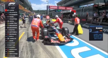 Max Verstappen au GP d'Autriche