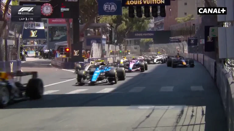 Max Verstappen a calé à Monaco