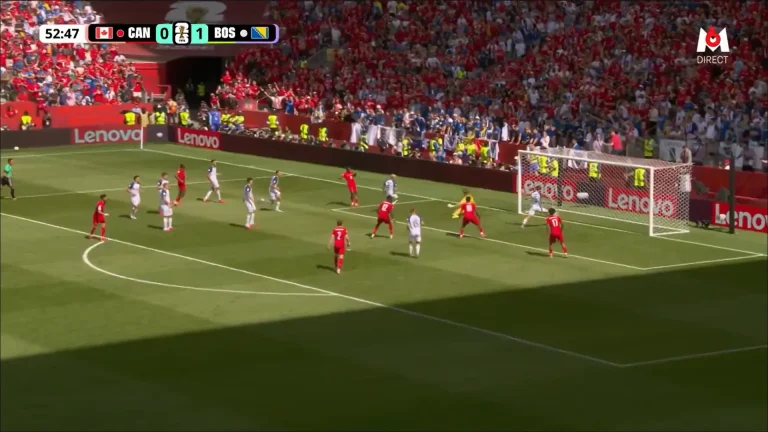 Canada - Bosnie en Coupe du monde