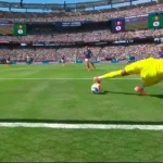 Mike Maignan a eu de la chance