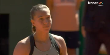 Diane Parry a dit au revoir à Roland-Garros