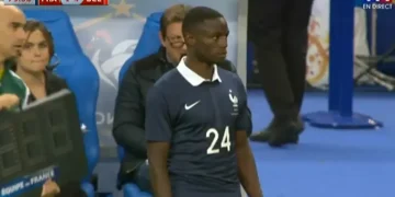Paul-Georges Ntep avec les Bleus
