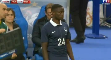 Paul-Georges Ntep avec les Bleus