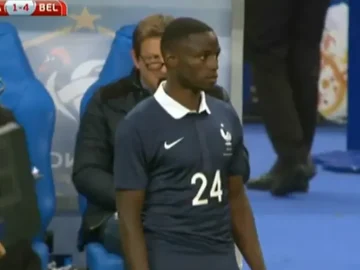 Paul-Georges Ntep avec les Bleus