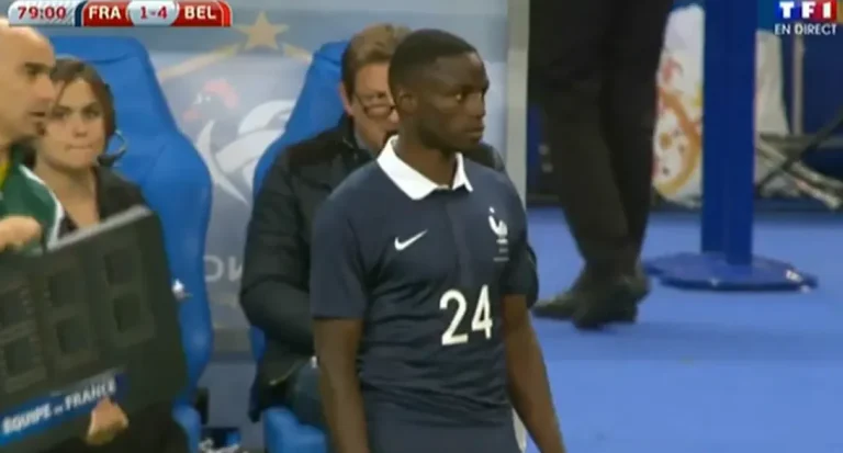Paul-Georges Ntep avec les Bleus
