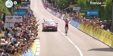 Alex Baudin victorieux