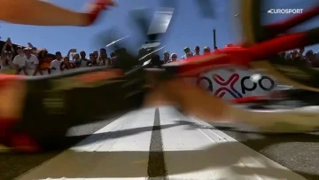 Liam Slock finish