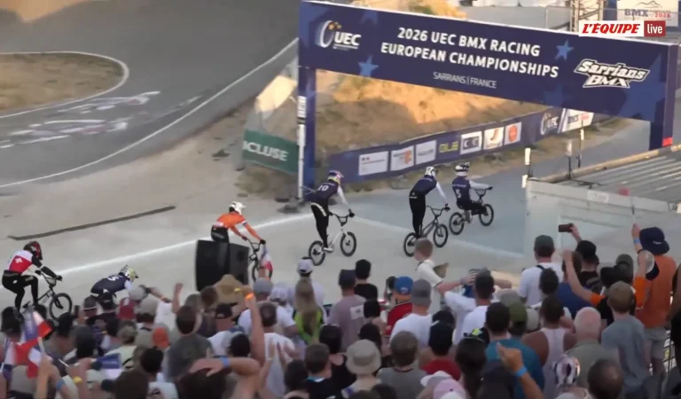 BMX | Le triplé de la honte des Français aux Championnats d’Europe