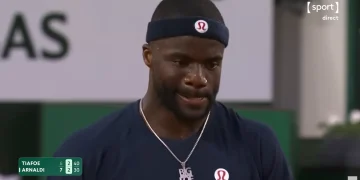 Frances Tiafoe a envoyé du lourd à Roland-Garros
