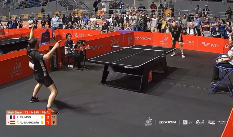 Tennis de table | L&rsquo;affront international de Lucian Filimon, à 49 ans