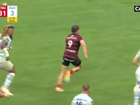 Antoine Dupont avec le Stade toulousain