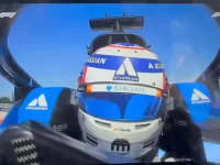 Alex Albon a subi une tuile particulière