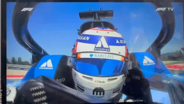 Alex Albon a subi une tuile particulière