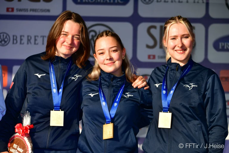 La France est championne d'Europe du tir