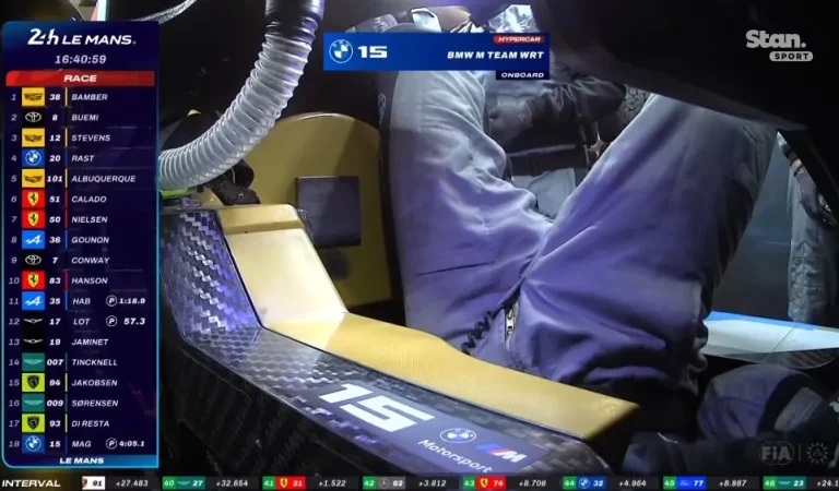 L&rsquo;intervention spectaculaire de ce mécano aux 24 Heures du Mans