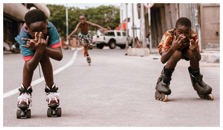 comment freiner en rollers