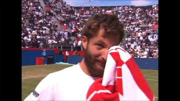 Corentin Moutet au Queen's