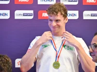 Léon Marchand aux Championnats de France