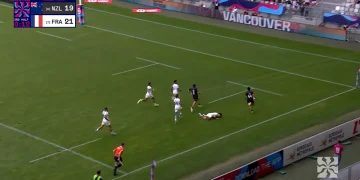 Fin de match palpitante entre la France et les Blacks