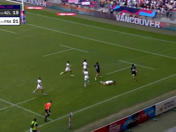 Fin de match palpitante entre la France et les Blacks