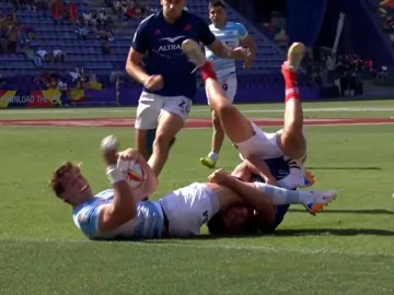 La France perd contre l'Argentine au Rugby à 7