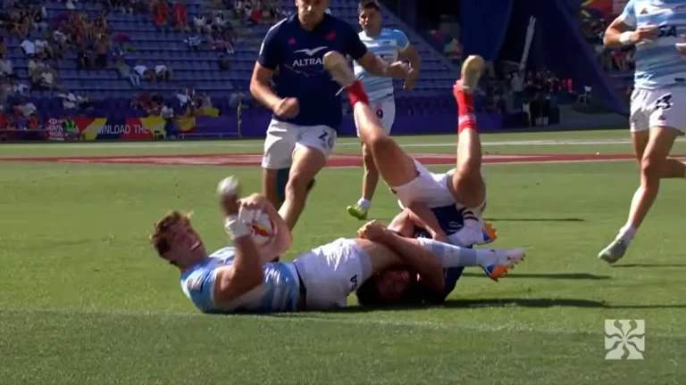 La France perd contre l'Argentine au Rugby à 7