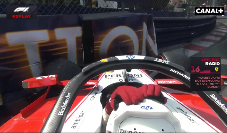 Le sublime aller sans retour de Charles Leclerc dans le mur de Monaco