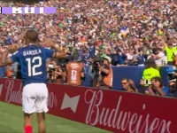 Bradley Barcola a marqué au bout de 2 minutes