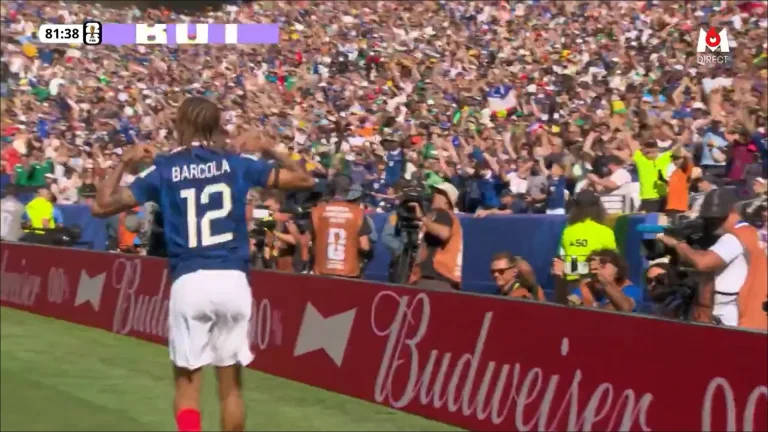 Bradley Barcola a marqué au bout de 2 minutes