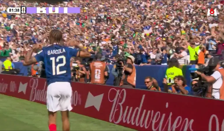 Ce détail insolent sur le but de Bradley Barcola avec l&rsquo;équipe de France…