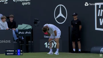 Corentin Moutet perd face à Nick Kyrgios