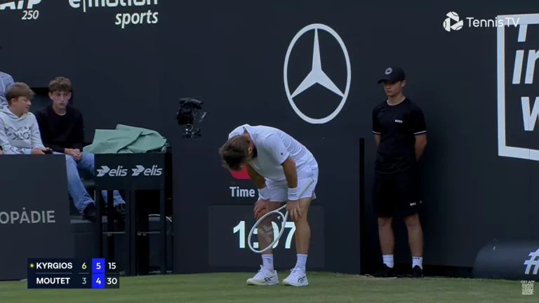 Corentin Moutet perd face à Nick Kyrgios