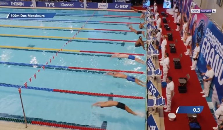 Le fail légendaire en finale des championnats de France de natation
