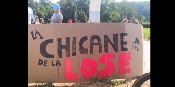 Chicane de la Lose - Tour de France