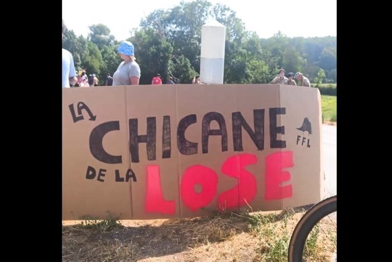 Chicane de la Lose - Tour de France