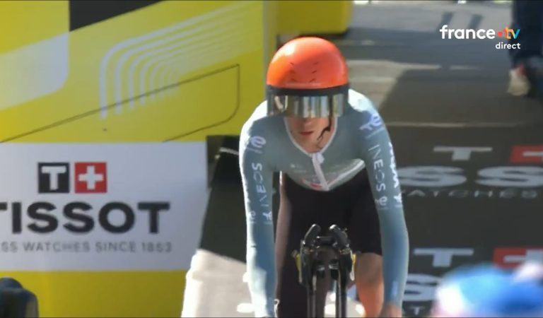 La raison improbable pour laquelle ce coureur est parti en retard sur le chrono du Tour de France