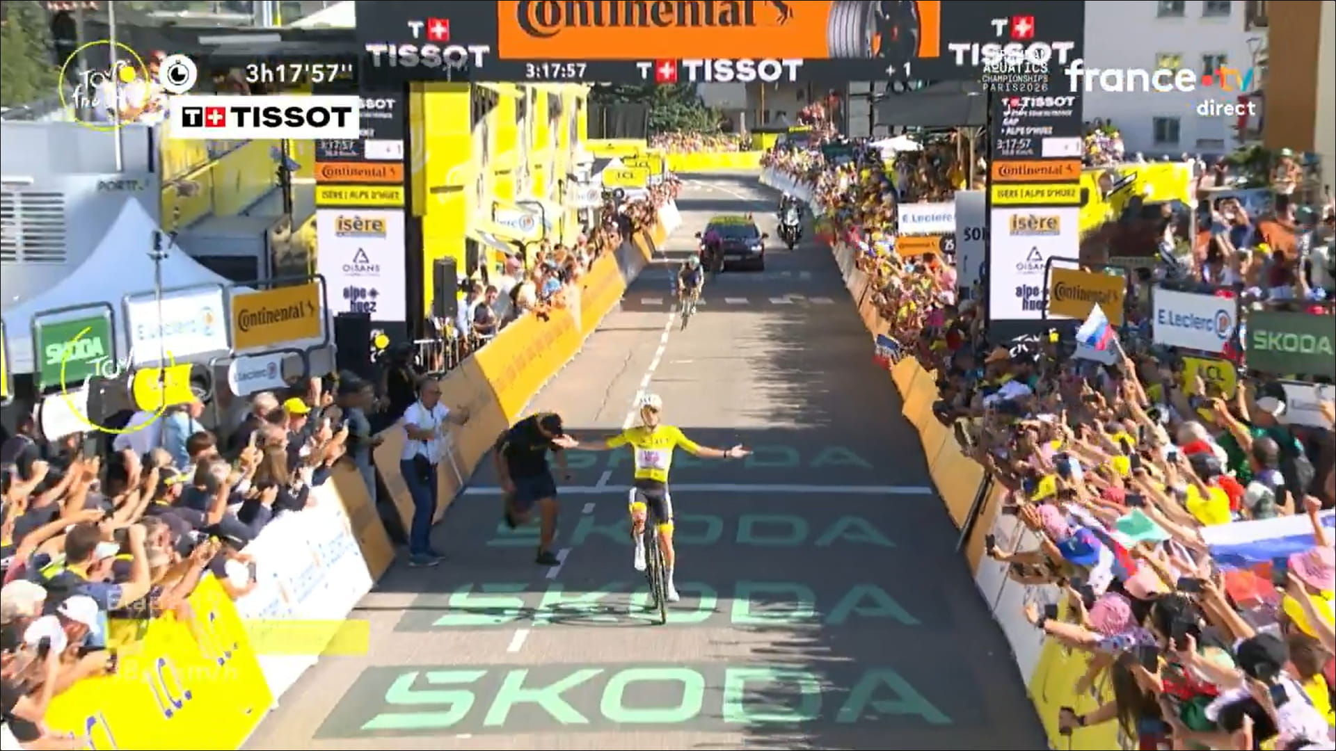 Tour de France | Le final surréaliste à l’Alpe d’Huez, qui voit un Français rater la victoire