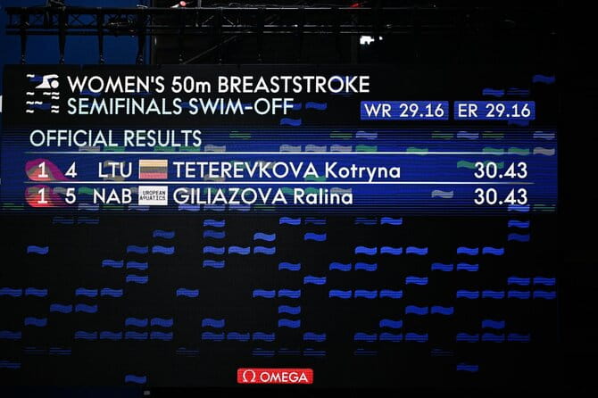 Le scénario irréel entre deux nageuses barragistes aux Championnats d&rsquo;Europe de natation