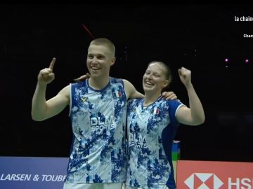 Delphine Delrue Thom Gicquel Badminton