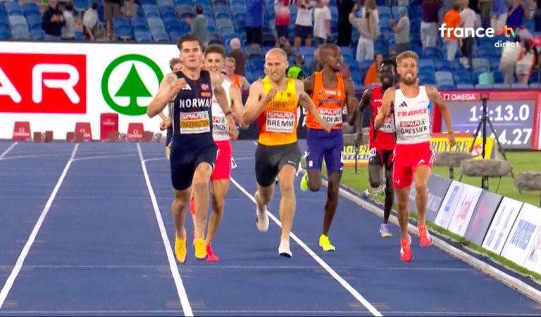 La dernière ligne droite venue d&rsquo;ailleurs de Jimmy Gressier sur 5000m