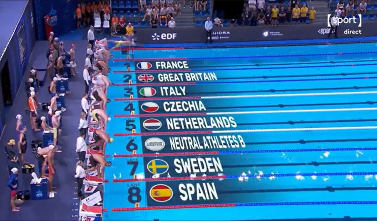 Le faux départ d&rsquo;ores et déjà légendaire de Maxime Grousset sur le relais 4×100 mètres