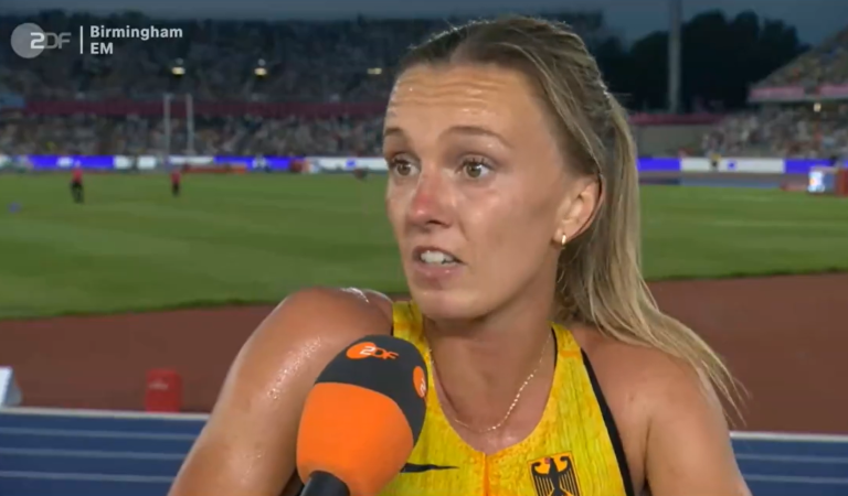 L’interview déjà légendaire de Lea Meyer en direct à la TV aux Championnats d&rsquo;Europe d&rsquo;athlétisme
