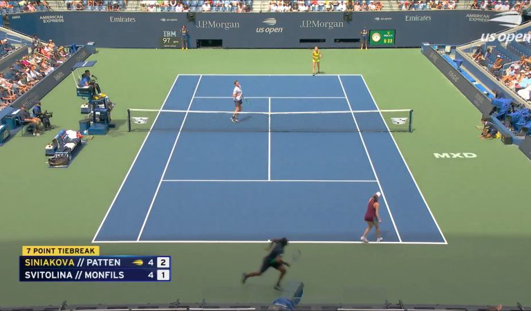 Le point SURHUMAIN remporté par Gaël Monfils à l&rsquo;US Open !