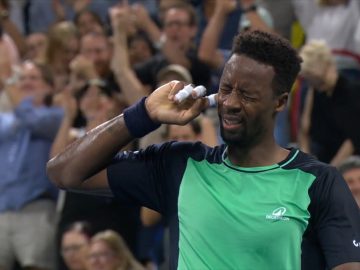 Gael Monfils célébration