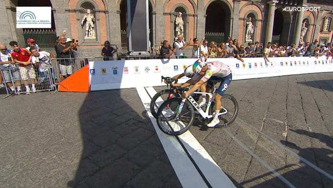 Cyclisme | Ce Français pense gagner, mais la suite est collector