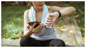 montre connectée sport femme
