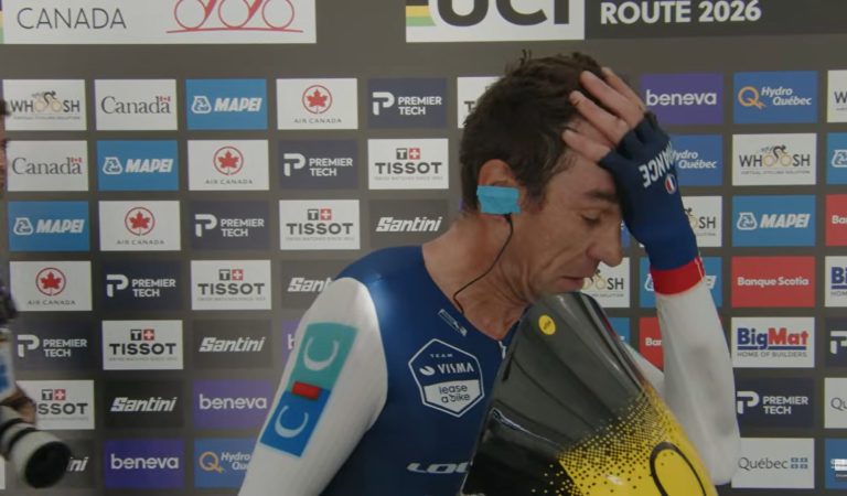 Cyclisme | « Je pensais être dans les 3 ou 5 meilleurs temps au premier intermédiaire et là je vois 26e »