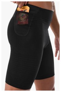 Cuissard compression running homme